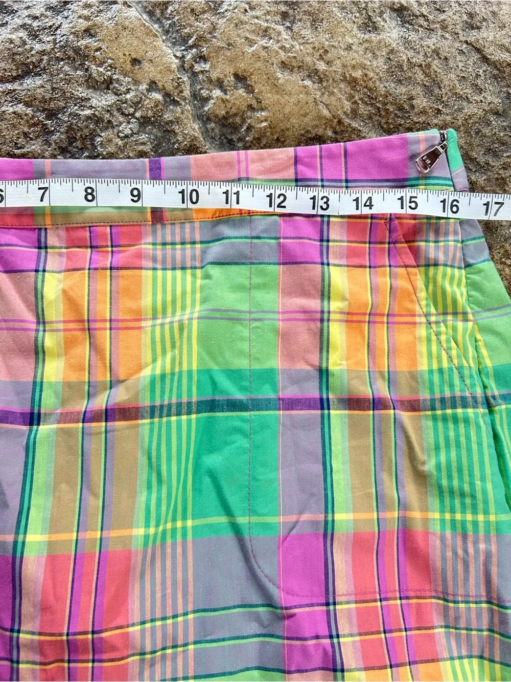 Polo Golf Ralph Lauren Women’s 6 Skirt Cascade Skort Estate Plaid NWT - Picture 6 of 12